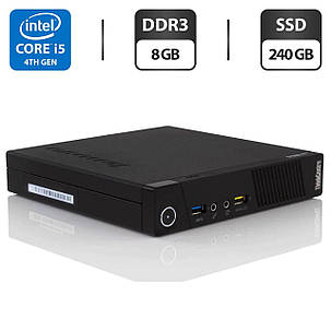 Неттоп Lenovo M93p USFF/Core i5-4570T 2 ядра 2.9GHz/8GB DDR3/240GB SSD/HD Graphics 4600/Wi-Fi, фото 2