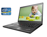 Ноутбук Lenovo ThinkPad T440p/ 14" (1366x768)/ Core i5-4210M/ 8 GB RAM/ 128 GB SSD/ HD 4600