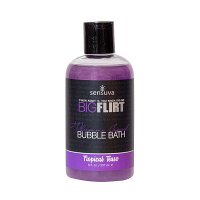 Піна для ванни Sensuva — Big Flirt Pheromone Bubble Bath — Tropical Tease (237 мл) KW