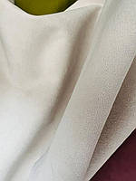 Ткань Флок Melissa на войлочной основе износостойкость 80000 циклов ширина 140 см цвет молочно-белый