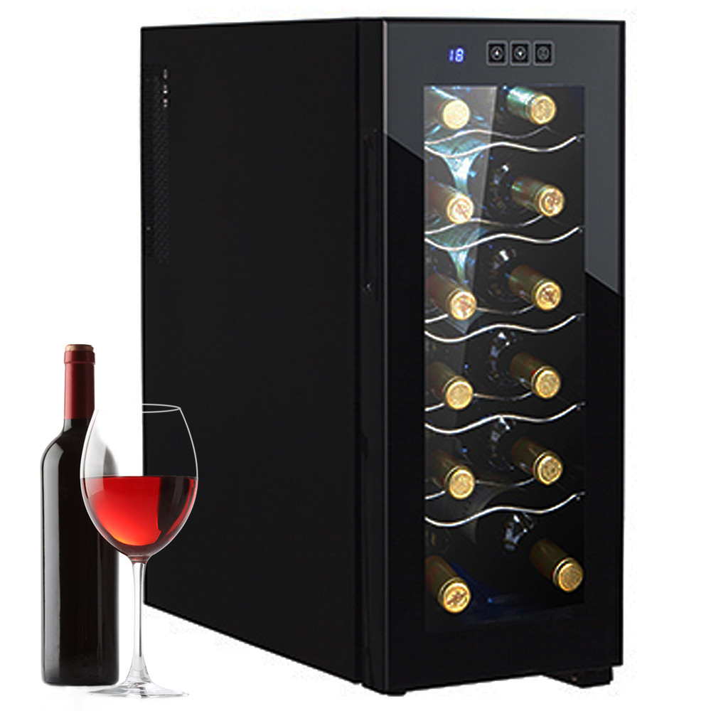 Винный шкаф Camry CR 8068 12 бутылок 33л | винный холодильник | холодильник для вина - фото 1 - id-p1849592507