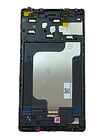 Дисплей Lenovo Tab 3 TB3-730, TB-7304X модуль в зборі з тачскріном, чорний, з рамкою, Ver2 97 x 187мм