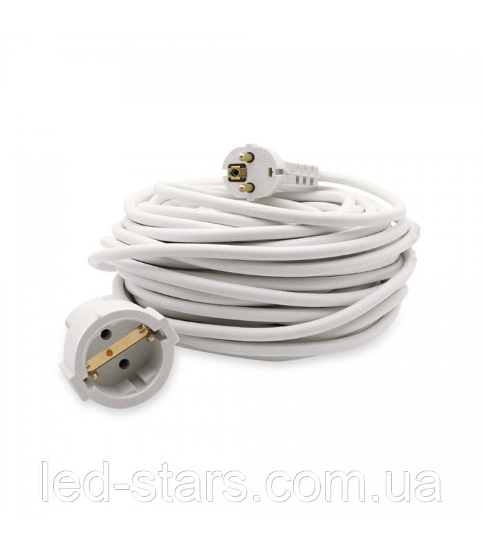 Подовжувач 1 розетка 20м з заземленням ELECTRUM C-ES-0353, фото 1