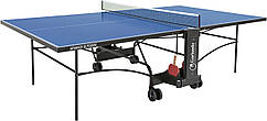 Тенісний стіл всепогодний складаний Garlando Advance Outdoor 4 mm Blue (C-273E) ITTF Сітка з кріпленням