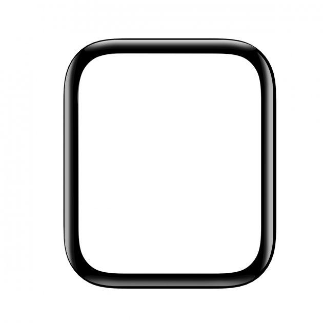 Захисне скло  BASEUS 0.2mm для Apple Watch 42mm serise 1-2-3 Full-screen curved tempered glass soft screen (SGAPWA4-F01)