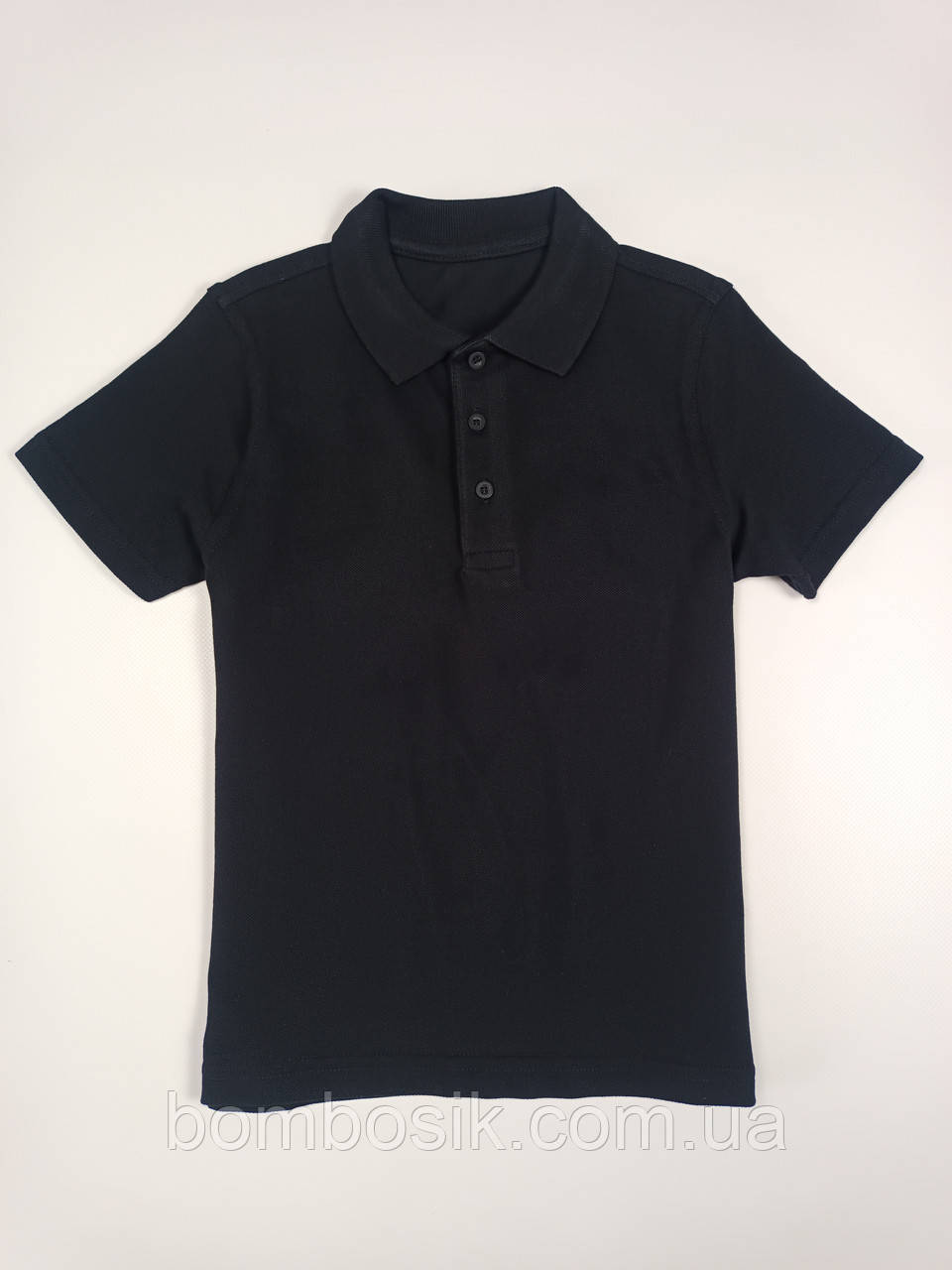 Поло для хлопчика George Regular Fit чорне, 3-4р (98-104см), фото 1