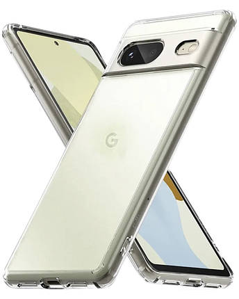 Ультратонкий 0,3 мм чохол для Google Pixel 7 (на гугл піксель 7) прозорий, фото 1