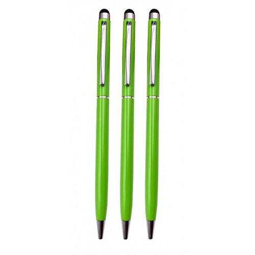 Стилус-ручка для ємнісних екранів Value S0532X3 3шт зелений