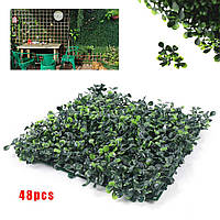 48 шт Искусственная живая изгородь висит растения стены растение стены как озеленение стены