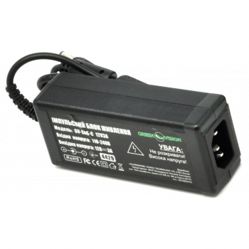 Блок живленя імпульсний GreenVision GV-SAS-С 12V 3A (36W)