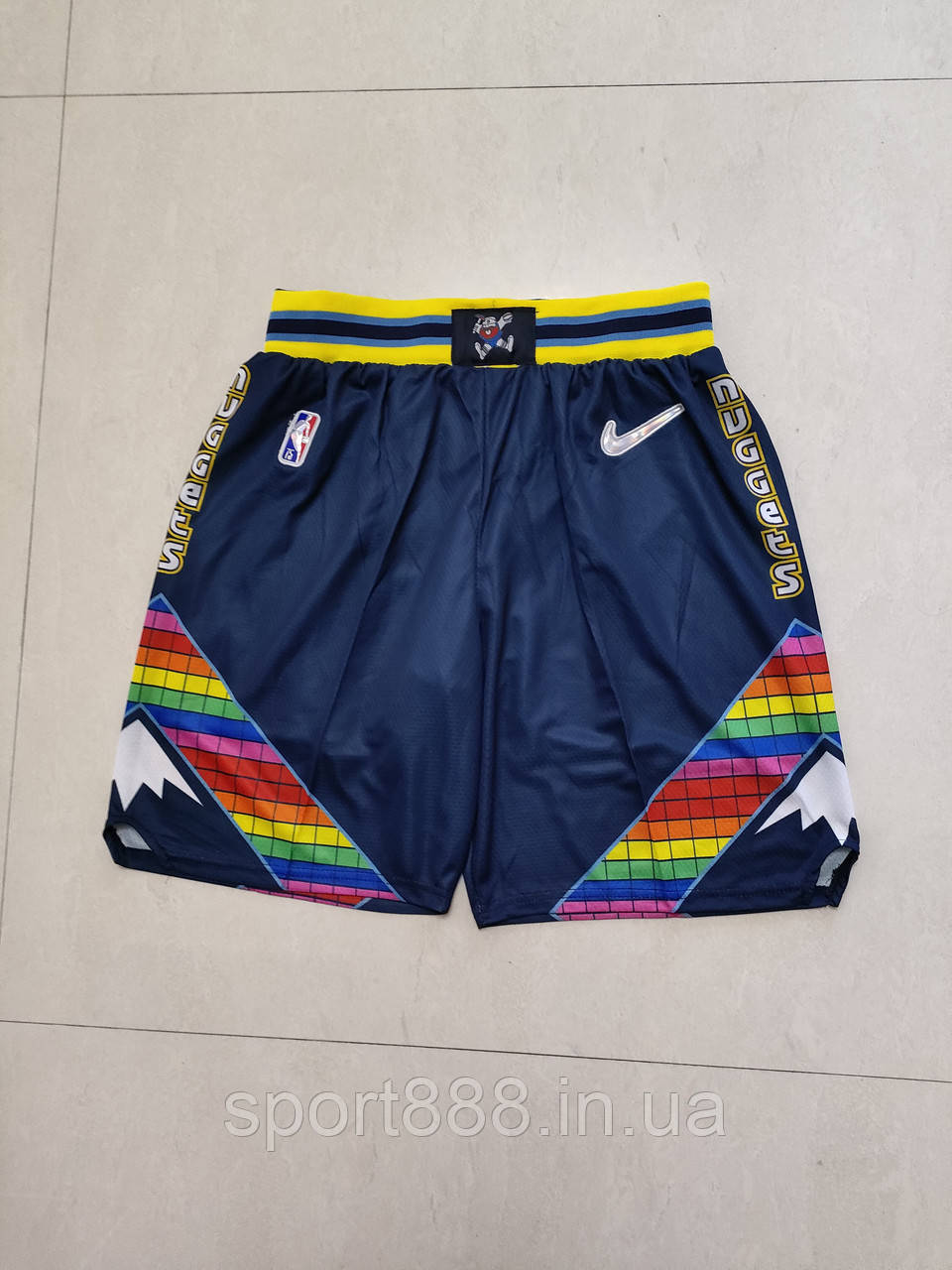 Сині баскетбольні шорти Денвер Наггетс Nike Denver Nuggets