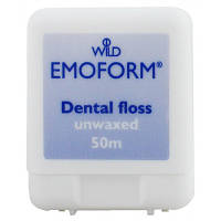 Зубная нить Dr. Wild Emoform не вощенная тонкая 50 м (7611841138505) - Вища Якість та Гарантія!
