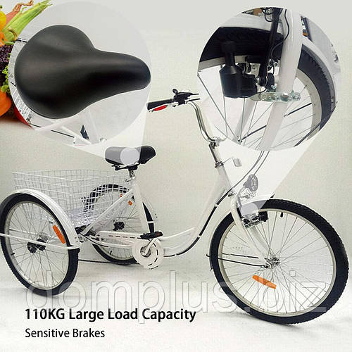 Купить 24" трехколесный велосипед для взрослых трехколесный велосипед ...