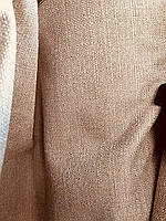 Рогожка на повстяній основі меблева тканина для оббивки м'яких меблів ширина тканини 140 см колір светло-беж