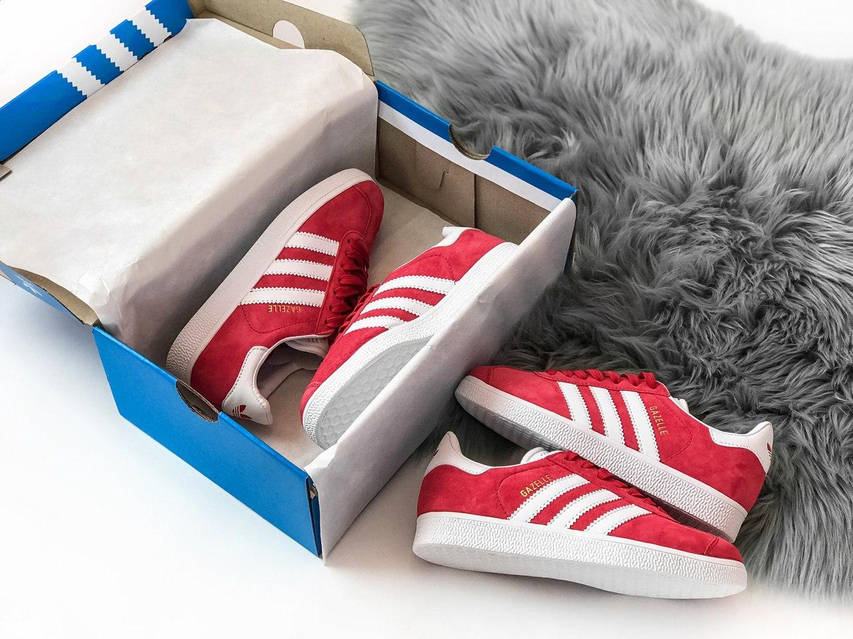 Adidas Gazelle Scarlet White Gold Metallic S76228 ID 1849937837 2599 Prom.ua