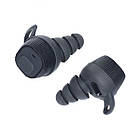 Змінні вкладки для берушів 3M Combat Arms, Earmor M20/M20T/M20T Pro, Silenta Black Small, фото 2