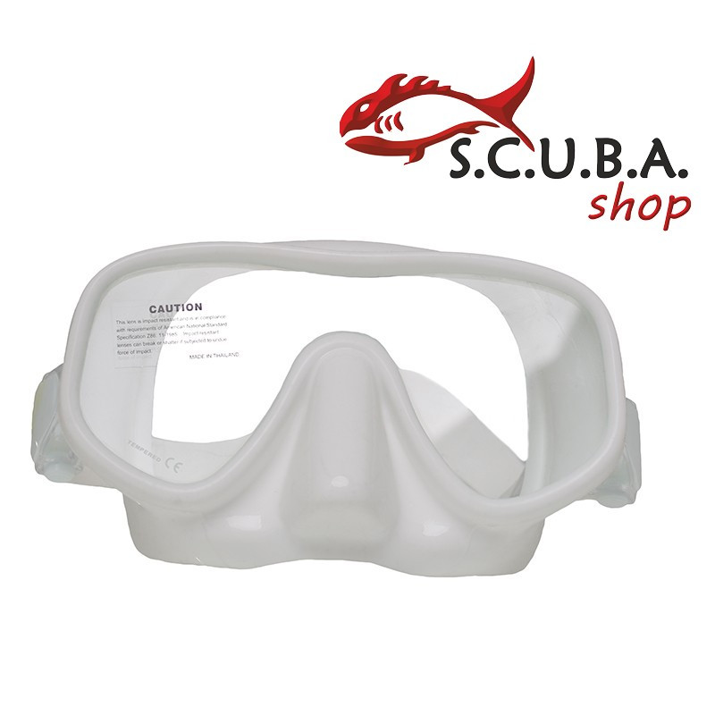 Маска для підводного плавання Marlin Frameless White