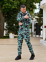 Мужской комуфляжный спортивный костюм на манжете, размер 46-48,48-50,50-52,52-54 50-52