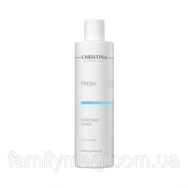 Тонік для нормальної шкіри з геранню, FRESH PURIFYING TONER FOR NORMAL SKIN, 300 мл.