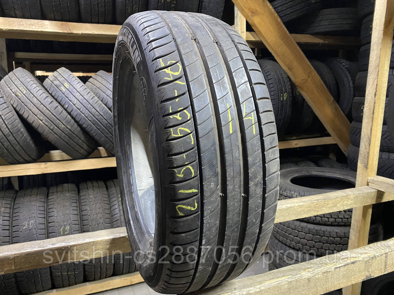 Розпаровка 215/55R16 Michelin Primacy3 6мм