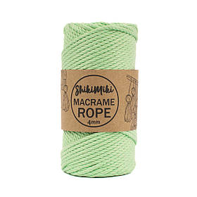 Еко шнур Shikimiki Rope 4mm, колір Фісташковий