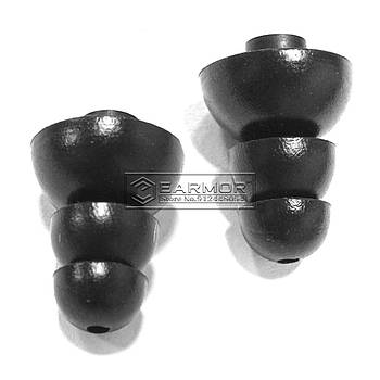 Запасні змінні вкладиші для берушів Earmor M20/M20T/M20T Pro, 3M Combat Arms, Small (Earmor M07)