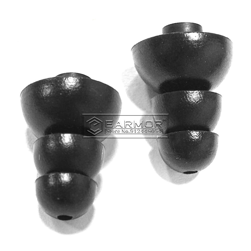 Запасні змінні вкладиші для берушів Earmor M20/M20T/M20T Pro, 3M Combat Arms, Small (Earmor M07)