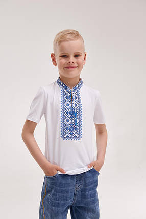 Вишита футболка для хлопчика "Зоряне сяйво", фото 2