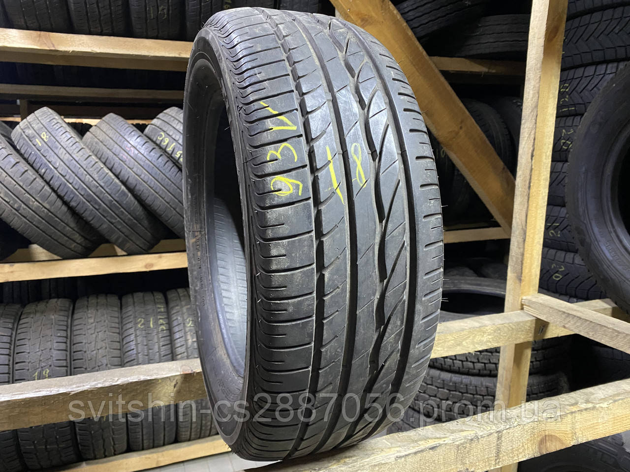 Розпаровка 215/55R16 Bridgestone Turanza ER300 6мм 18рік, фото 1