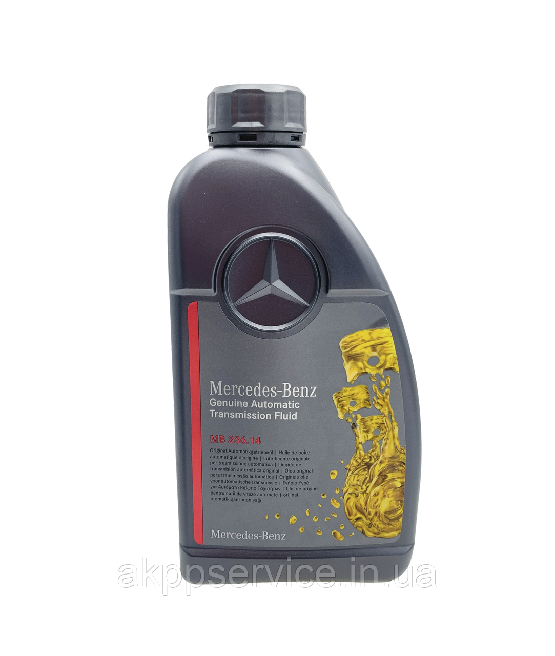 Олива трансмісійна 1л Mercedes - Benz ATF Genuine MB 236.14 A000989680511ADNE Original