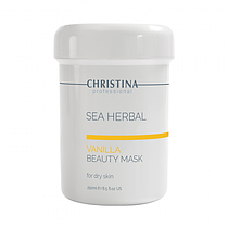 Маска для сухой кожи "Ваниль", Sea Herbal Beauty Mask Vanilla FOR DRY SKIN CHRISTINA, 250 мл.