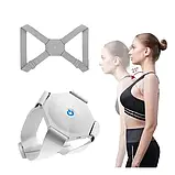 Універсальний коректор постави з вібрацією SENSOR CORRECTOR Смарт-корсет для спини з регульованим розміром, фото 3