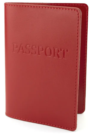 Обкладинка для паспорта "REFRESH" А1-1 "PASSPORT" червона, фото 1