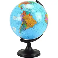 Глобус 32 см шкільний політичний українська мова настільний 320 мм діаметр кули