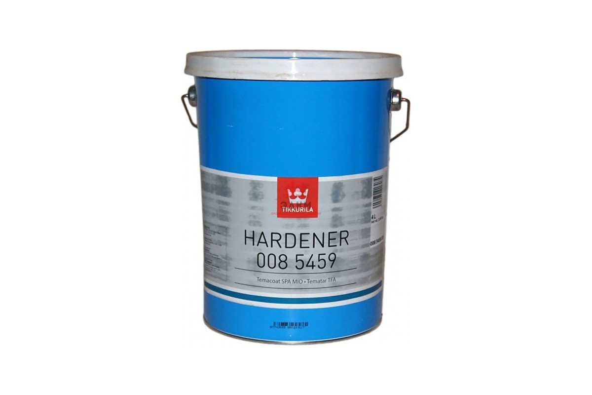 Tikkurila Hardener 008 5459 - затверджувач для двокомпонентних епоксидних фарб Tematar TFA, 4 л