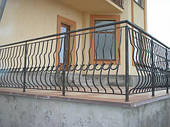 Ковані перила на балкон 1