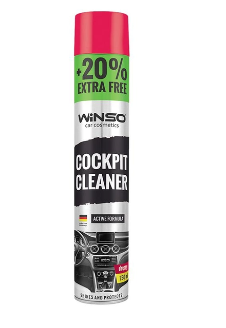Поліроль для панелі приладів Winso Cockpit Cleaner 750ml Вишня