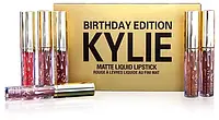 Набор матовых помад Кайли Kylie Birthday Edition 6 шт