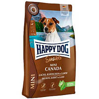 Happy Dog Mini Canada - сухой корм Хэппи Дог Канада для маленьких пород собак с лососем и картошкой 0,8 кг