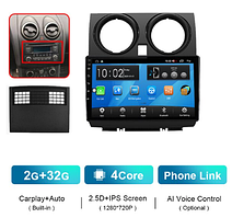 Junsun 4G Android магнітолу для Nissan Qashqai 1 2006-2013 J10 wifi 2 ГБ+32 10" тип А