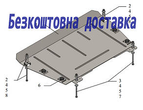 Захист двигуна Lexus ES 250 (2012-2018)(Захист двигуна Лексус Єс 350) Кольчуга