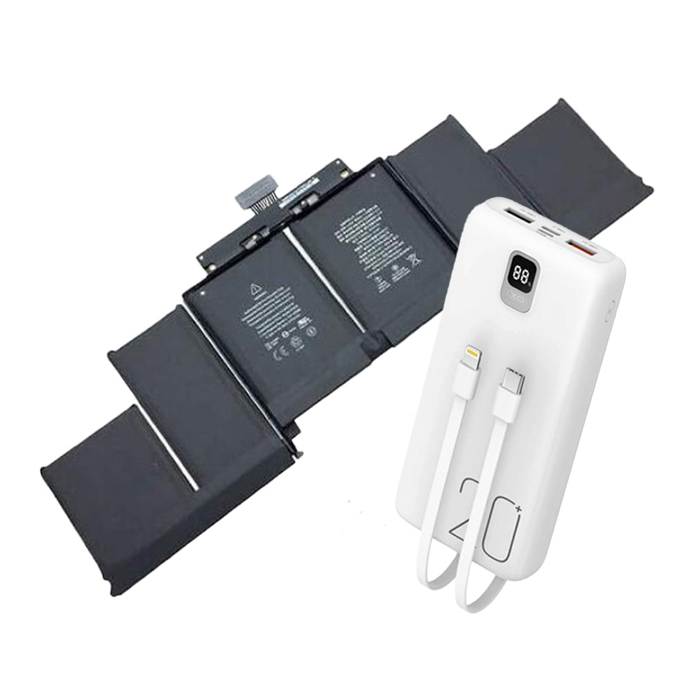 Акумулятор Apple A1618 + PowerBank 20000 mAh / MacBook Pro Retina 15" A1398 2015 г.