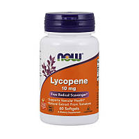 Антиоксидантная добавка NOW Foods Lycopene 10 mg 60 Softgels