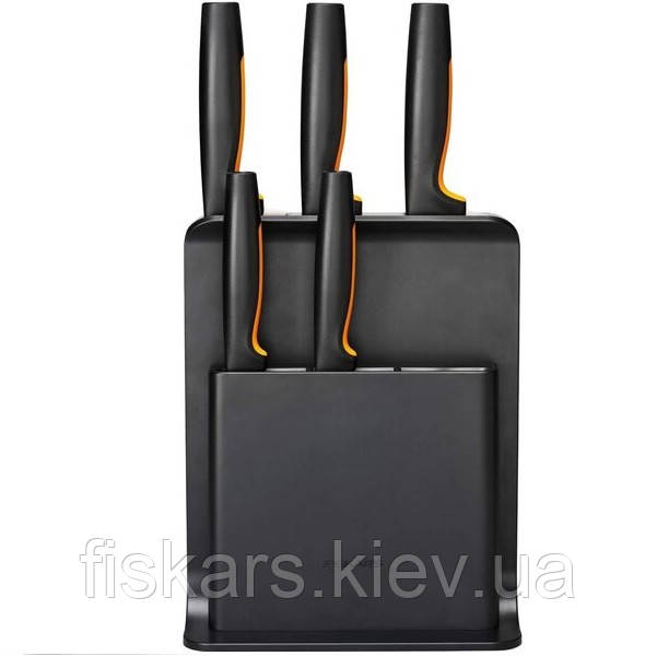 Набір з 5 ножів у блоці Fiskars Functional Form (1057554)