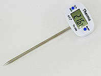 Термометр для ґрунту, рідини, їжі TA-288 з поворотним дисплеєм від -10 до +300 грд