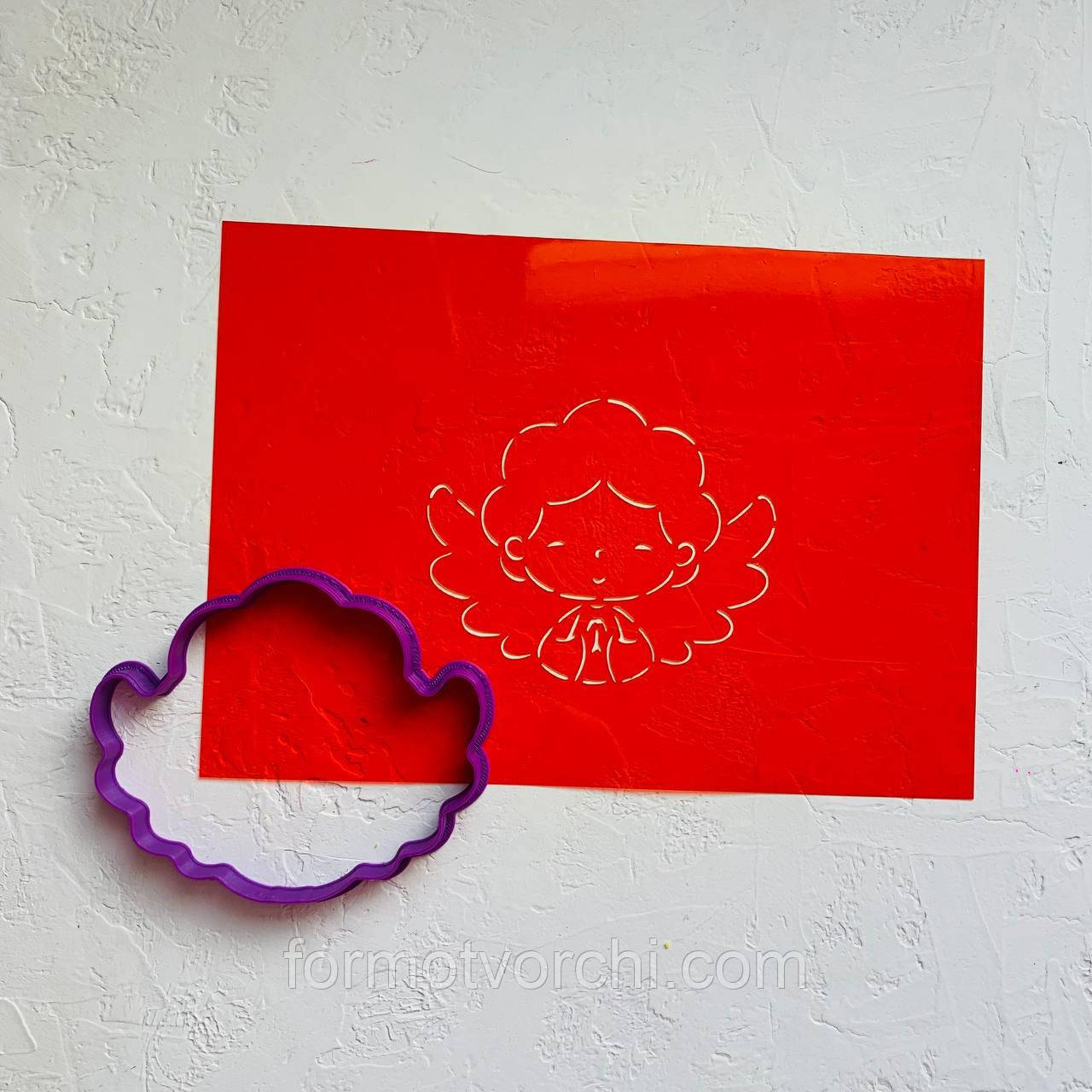 3D-формочки-вирубки для пряників "Ангел 66"