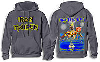 Толстовка Худи IRON MAIDEN Seventh Son Графитовый