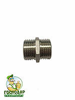 Ніпель 1/2 дюйм нікель