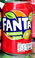 Напій Fanta Strawberry & Kiwi 330 мл.