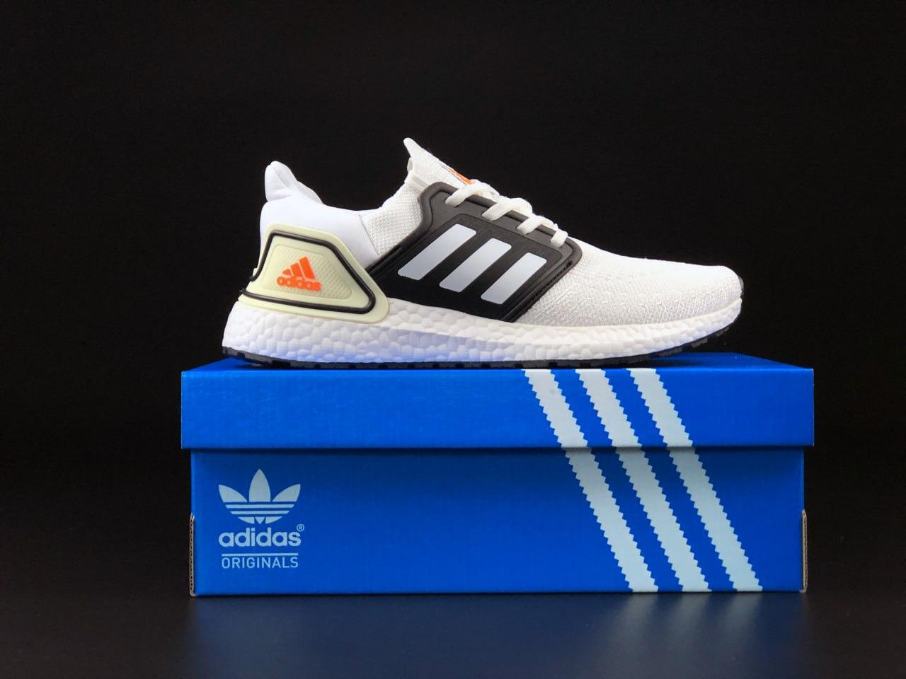 Кроссовки мужские Adidas Ultra Boost White Обувь Адидас Ультра Буст ...
